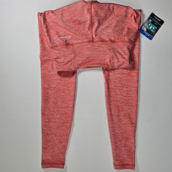 Columbia Leggings Womens XS Orange Omni-Wick High Rise Athletic Yoga Pants NEW - Picture 9 of 9